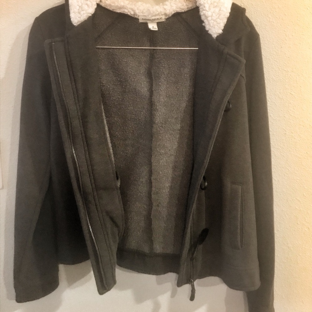 Banana Republic Jacket with Hoodie, Medium - Picture 4 of 7